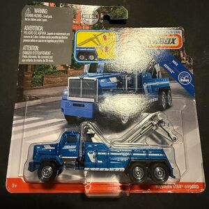 Mattel Blue Service Tow Truck